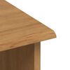 vidaXL Hutch ASKIM 91 x 30 x 104 cm Massives Kiefernholz