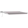 vidaXL Manuelle Gelenkarmmarkise mit LEDs 4,5 &times; 3 m