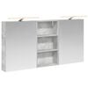 vidaXL Badezimmerschrank-Set 3 stk. 140 x 14,5 x 70 cm Holzwerkstoff