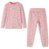Kinderpyjama mit Langen &Auml;rmeln Hellrosa 128