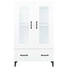 vidaXL Highboard Wei&szlig; 70x31x115 cm Holzwerkstoff
