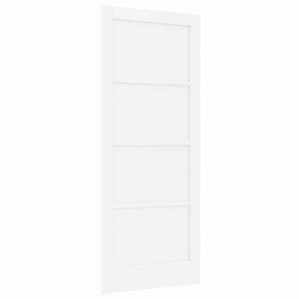 vidaXL Interior T&uuml;r ORKDAL Wei&szlig; 83 x 202 cm Sperrholz