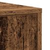 vidaXL Badschrank Altholz-Optik 30x30x183,5 cm Holzwerkstoff