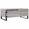 vidaXL Couchtisch Grau Sonoma 90x50x36,5 cm Holzwerkstoff