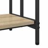vidaXL Kleiderst&auml;nder Sonoma-Eiche 90 x 30 x 100,5 cm Holzwerkstoff
