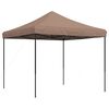 vidaXL Partyzelt Faltbar Pop-Up Braun 292x292x315 cm