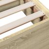 vidaXL Bettgestell mit Schubladen Sonoma-Eiche 150x200cm Holzwerkstoff