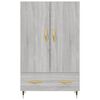 vidaXL Highboard Grau Sonoma 69,5x31x115 cm Holzwerkstoff