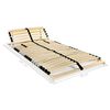 vidaXL Lattenrost mit 28 Latten 7 Zonen 90x200 cm