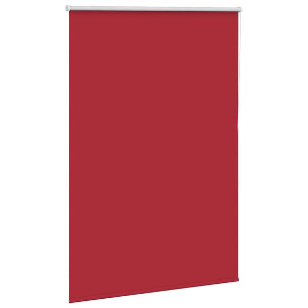 vidaXL Verdunkelungsrollo Rot 115x130cm Stoffbreite 110,7cm Polyester