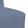 vidaXL Modulares Armfreies Sofa 3 pcs Blau 55 x 74 x 82 cm Cordstoff