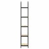 vidaXL B&uuml;cherregal Sonoma-Eiche 40 x 30 x 183 cm Holzwerkstoff