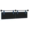 vidaXL H&auml;ngevorderseite Wandmontiert Blau 190 x 55 x 7 cm Stoff