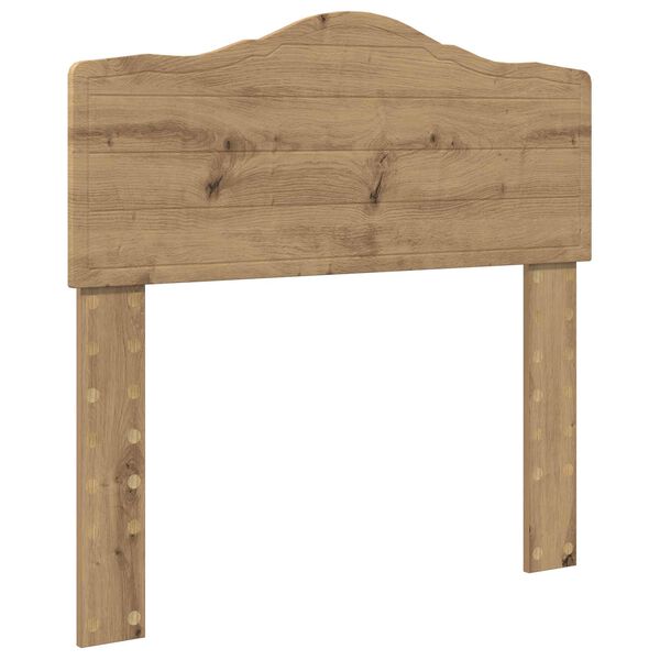 vidaXL Kopfteil Artisan-Eiche 90 cm Holzwerkstoff