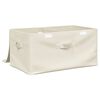vidaXL Aufbewahrungsbox Stoff 50x30x25 cm Creme