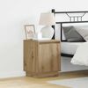 vidaXL Nachttisch Artisan-Eiche 39 x 34,5 x 50 cm Holzwerkstoff