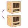 vidaXL Terrarium Braun 100 x 50 x 50 cm OSB