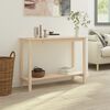 vidaXL Konsolentisch 110x40x80 cm Massivholz Kiefer