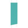 vidaXL Plissee Petrolgr&uuml;n 50x100 cm Stoffbreite 49,4 cm Polyester