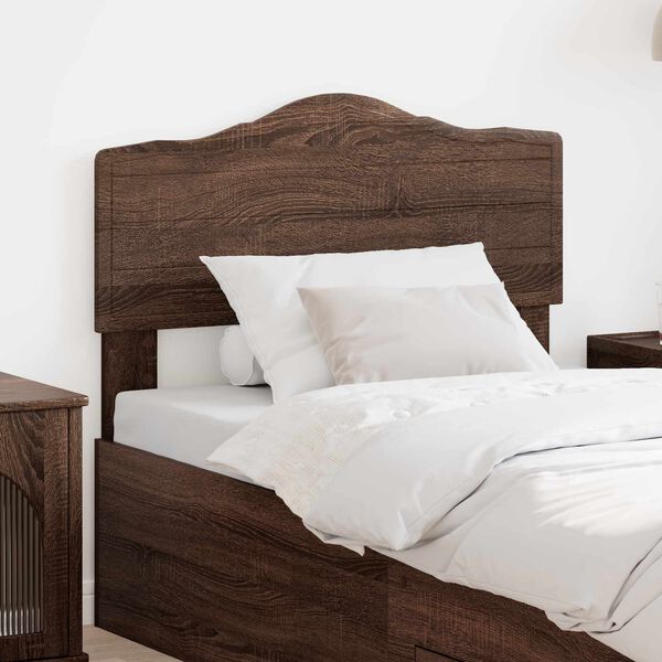 vidaXL Kopfteil Braun Eichen-Optik 80 cm Holzwerkstoff