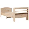 vidaXL Massivholzbett ohne Matratze 90x200 Kiefernholz