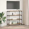 vidaXL B&uuml;cherregal Altholz 100 x 33 x 100 cm Holzwerkstoff