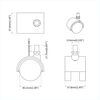 vidaXL Rollen 12 pcs Schwarz 40,1 x 40,1 x 37,8 mm PP und Eisen