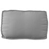 vidaXL Palettenkissenset 2 pcs Grau Oxford-Stoff