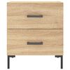 vidaXL Nachttisch Sonoma-Eiche 40x35x47,5 cm Holzwerkstoff
