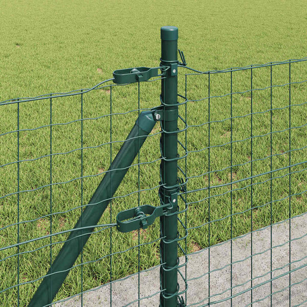 vidaXL Zaunpfosten 26 pcs Grau 3,2 x 3,2 x 50 cm