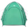 vidaXL Poolzelt Meergr&uuml;n 366 x 305 x 231 cm Polyester und Fiberglas