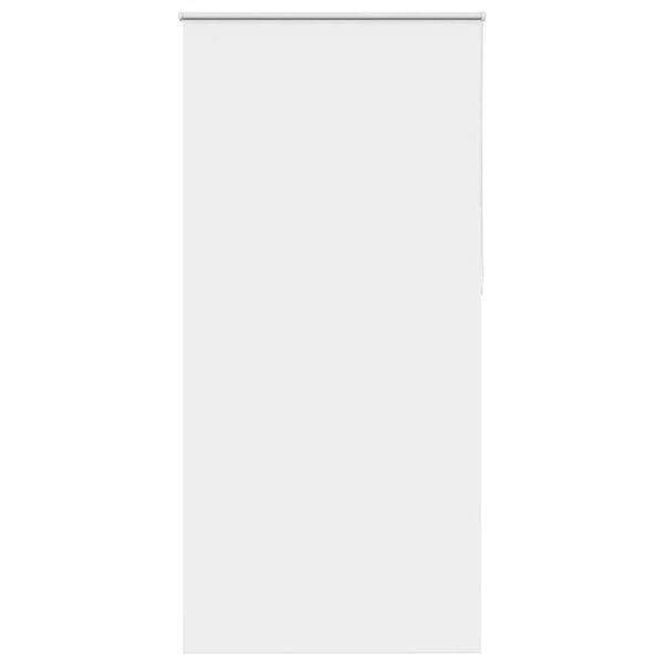 vidaXL Verdunkelungsrollo Wei&szlig; 95x230cm Stoffbreite 90,7 cm Polyester