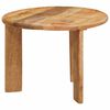 vidaXL Nesting-Couchtische 3 pcs Braun Massivholz Mango