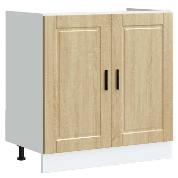 vidaXL Sp&uuml;lenunterschrank Porto Sonoma-Eiche 80x46x81,5 cm