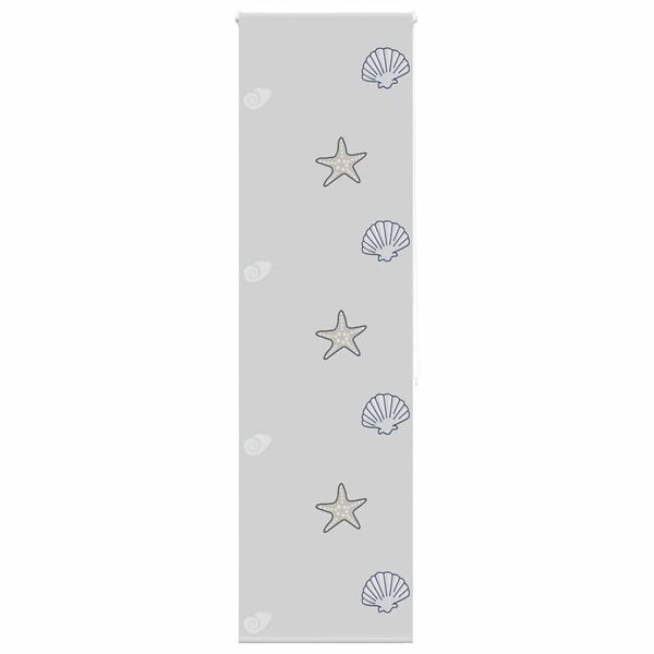 vidaXL Duschrollo 80x240 cm Stoffbreite 76 cm