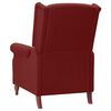 vidaXL Relaxsessel Weinrot Stoff