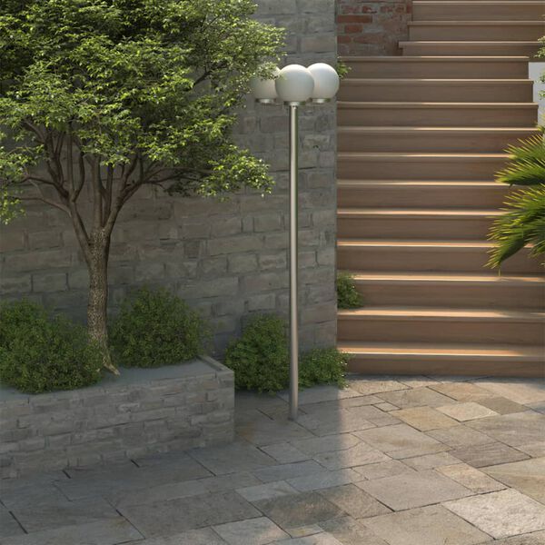 vidaXL Garten-Kandelaber 3-flammig 220 cm