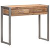 vidaXL Konsolentisch 95x35x75 cm Massivholz Mango