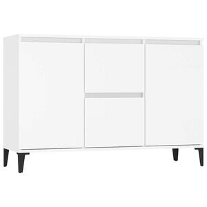 vidaXL Sideboard Wei&szlig; 102x35x70 cm Holzwerkstoff