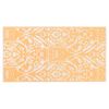vidaXL Outdoor-Teppich ARAKIL Orangefarben und Blau 160x230 cm PP