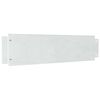 vidaXL Rasenkanten 5 pcs Silber 100 x 25 x 0,07 cm Verzinkter Stahl