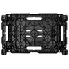 vidaXL Transportroller Schwarz Polypropylen 200 kg