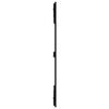 vidaXL Wand-Kopfteil Schwarz 140x3x110 cm Massivholz Kiefer