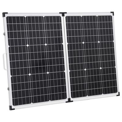 vidaXL Solarmodul in Koffer-Design Klappbar 120 W 12V
