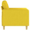 vidaXL Sessel Hellgelb 60 cm Stoff