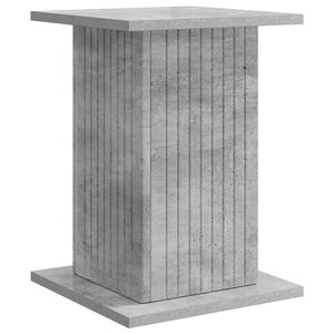 vidaXL Pflanzenst&auml;nder Betongrau 30,5 x 30 x 43 cm Holzwerkstoff
