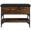 vidaXL Schuhbank R&auml;uchereiche 62x42x45 cm Holzwerkstoff