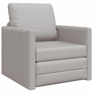 vidaXL Schlafsofa Wolkengrau 74 x 77 x 81 cm Stoff