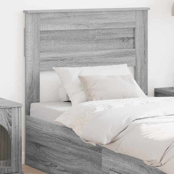vidaXL Kopfteil Graues Sonoma 75 cm Holzwerkstoff