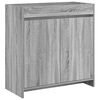 vidaXL Badunterschrank Grau Sonoma 78,5 x 37,5 x 81 cm Holzwerkstoff